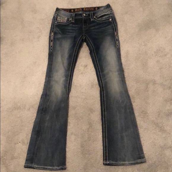 Angie Boot cut Rock Revival Jeans - Picture 2 of 6